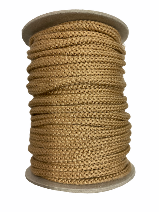 Braided Cord 5mm - Taupe - Full Roll