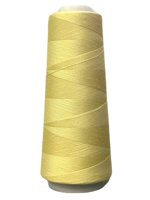 Countess Serger Thread, Polyester, 40/2, 1500M - Light Yellow 208