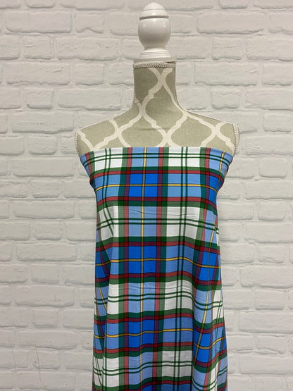 Alberta Tartan Cotton French Terry