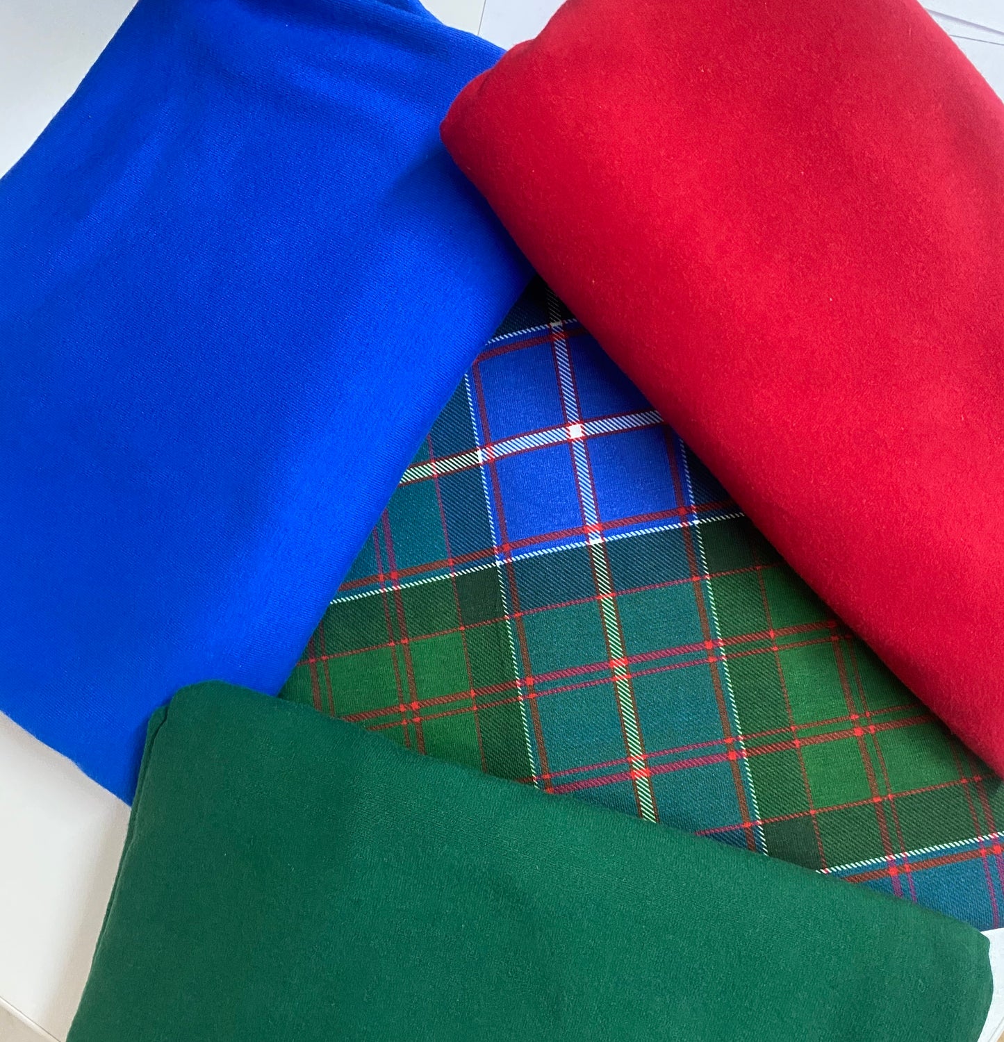 Ontario Tartan Cotton French Terry