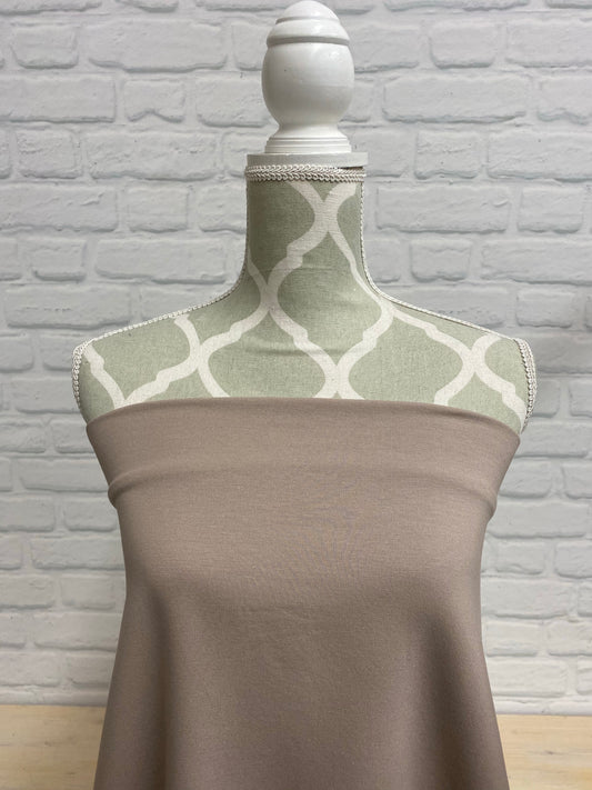 Bamboo stretch fleece - Fawn LAST CUT