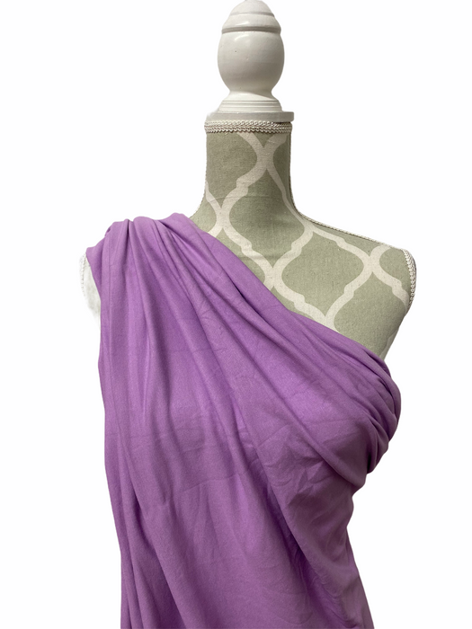 Bamboo Stretch French Terry - Orchid - Discontinued Colour