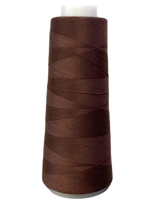 Countess Serger Thread, Polyester, 40/2, 1500M - Autumn Brown 797