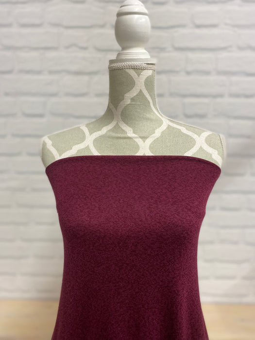 Tencel Modal Sweater Maroon - Discontinued Colour