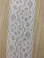 Stretch Lace White 6cm (2.5inches) 562