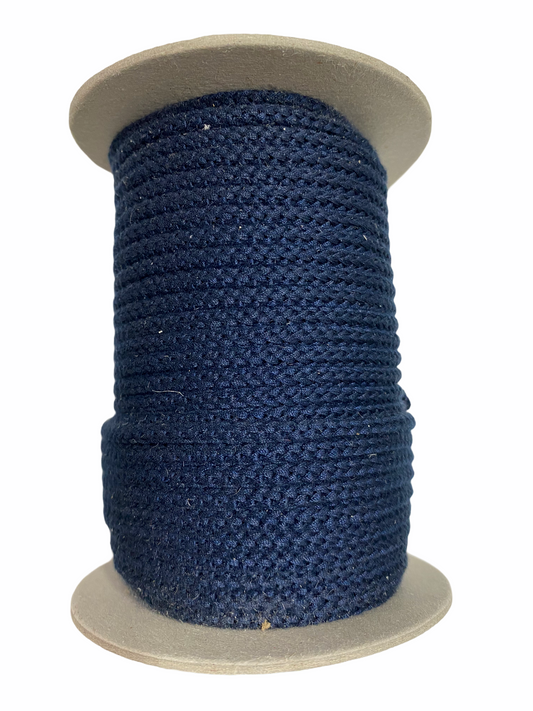 Braided Cord 5mm - Navy