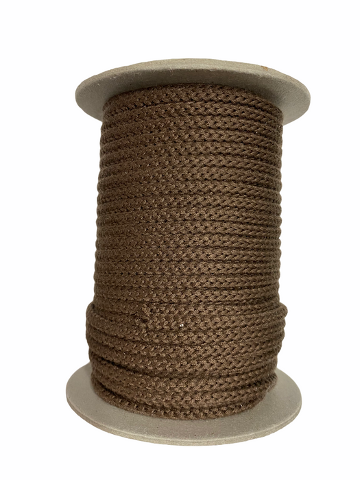 Braided Cord 5mm - Brown
