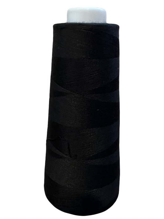 Countess Serger Thread, Polyester, 40/2, 1500M - Black