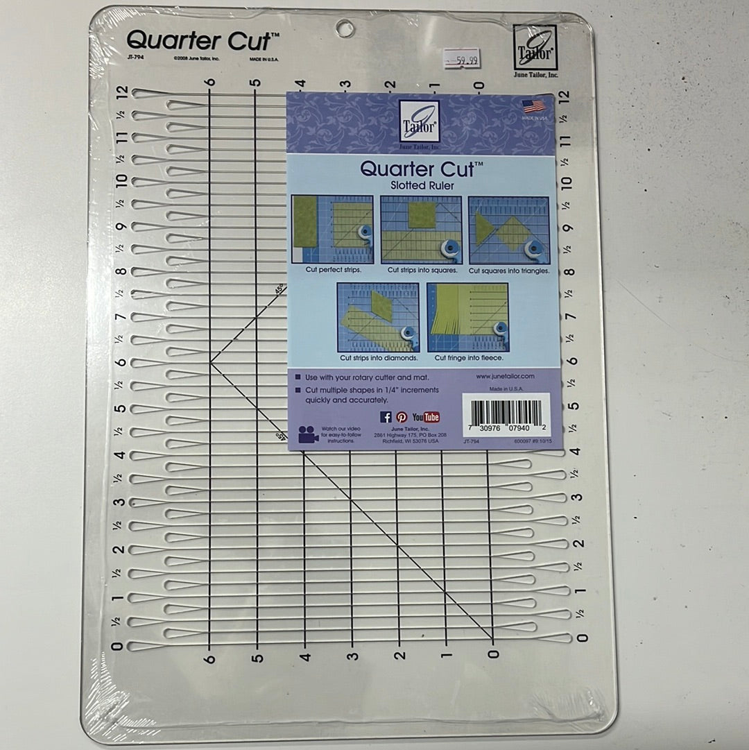 June Tailor Quarter Cut Ruler