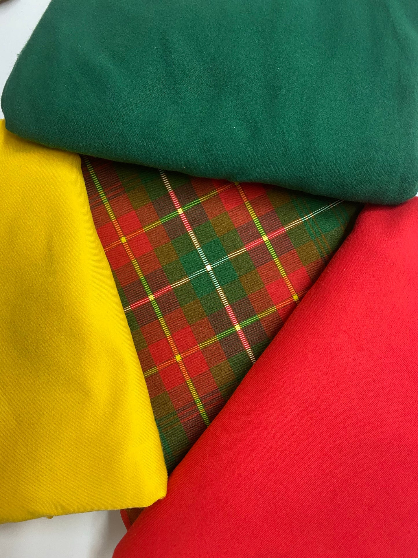 Prince Edward Island Tartan Cotton French Terry