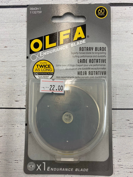 OLFA 60mm Endurance Blade, 1 count
