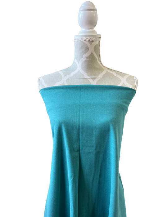 Teal 100% Cotton Knit - Discontinued Line