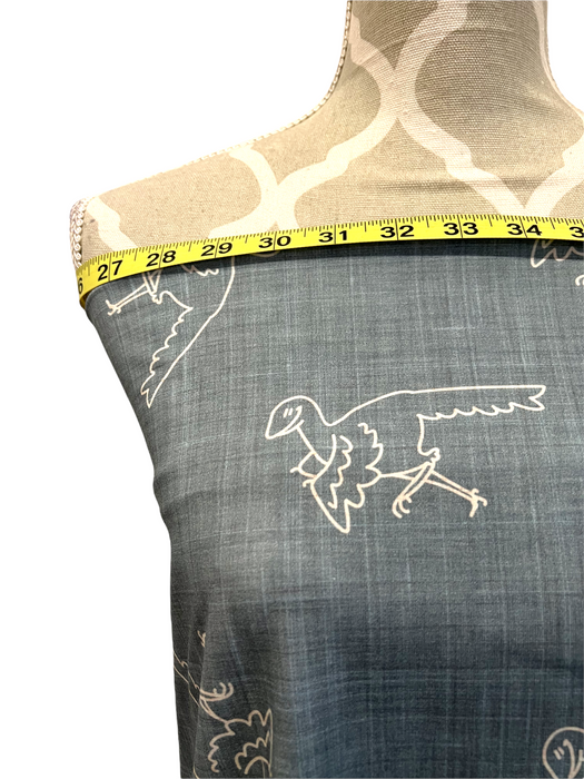 Archaeopteryx dinosaur - Cotton French Terry