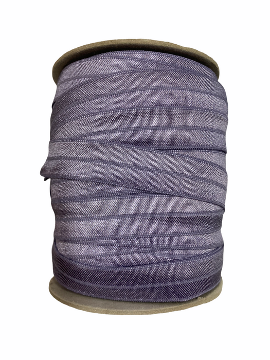 Lavender 5/8" Fold over elastic