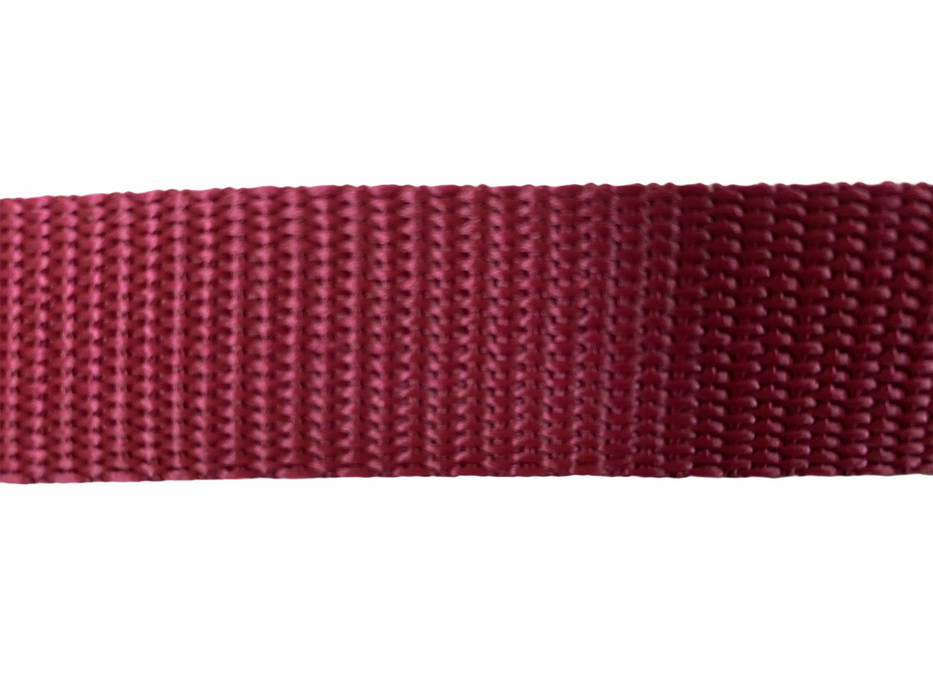Polypro Webbing 25mm (1inch) - Crimson