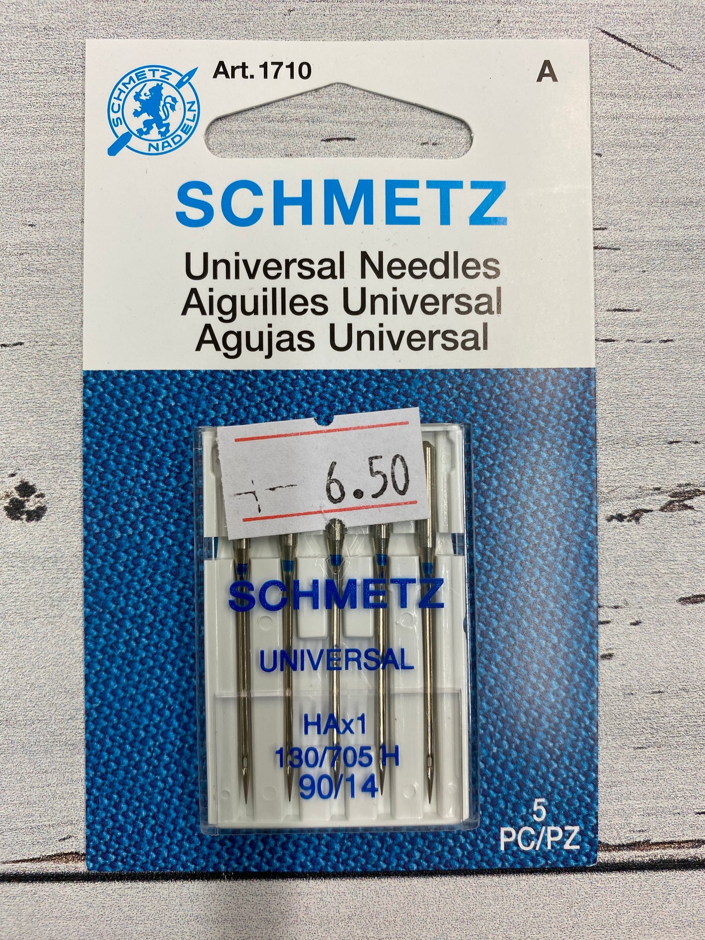 Schmetz Universal Needles, 5 count, size 90