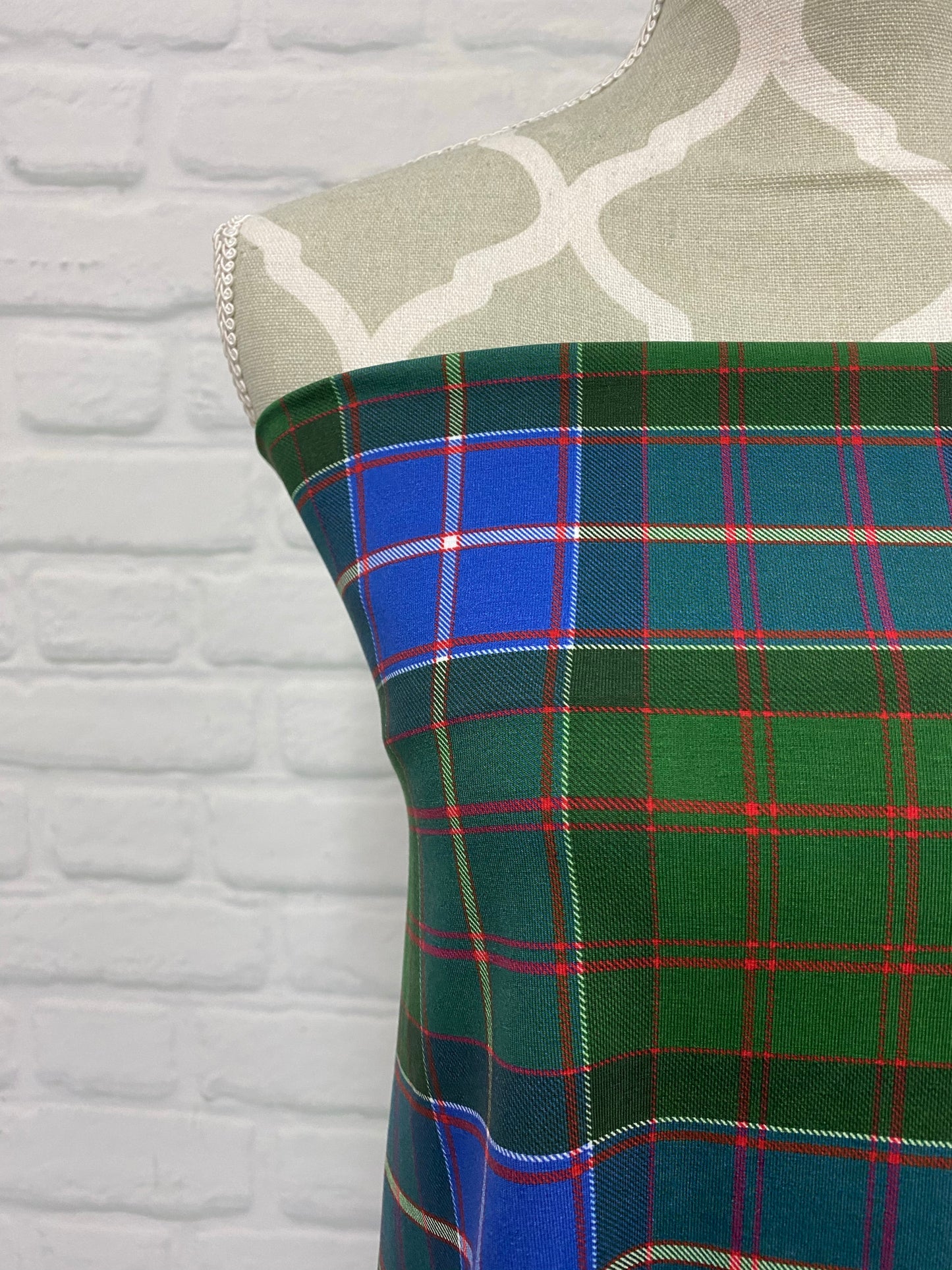 Ontario Tartan Cotton Jersey