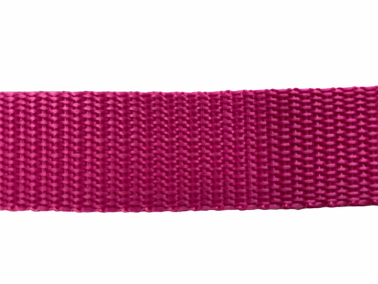 Polypro Webbing 25mm (1inch) - Pink