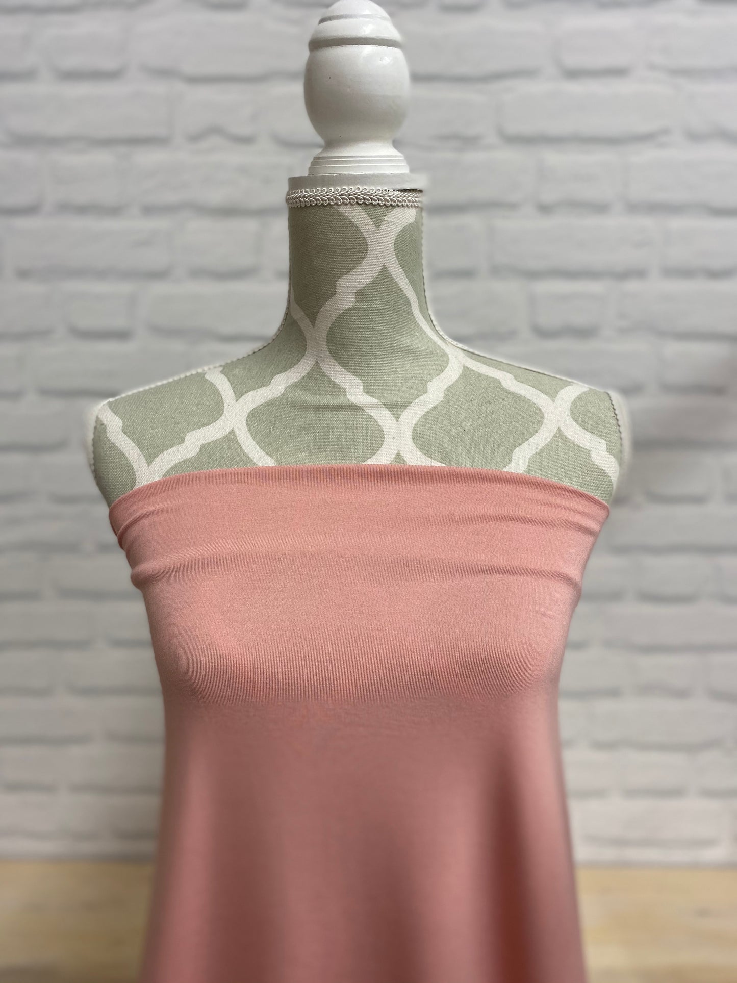 Bamboo Jersey Knit - Mellow Rose