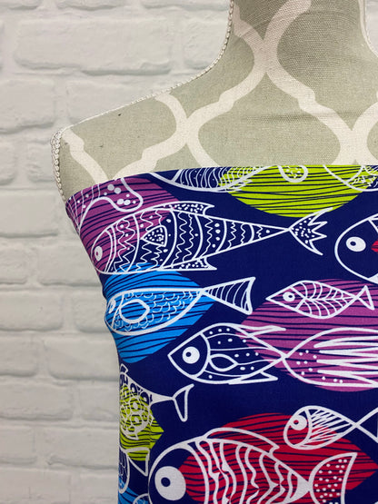 Rainbow Fish Cotton Woven