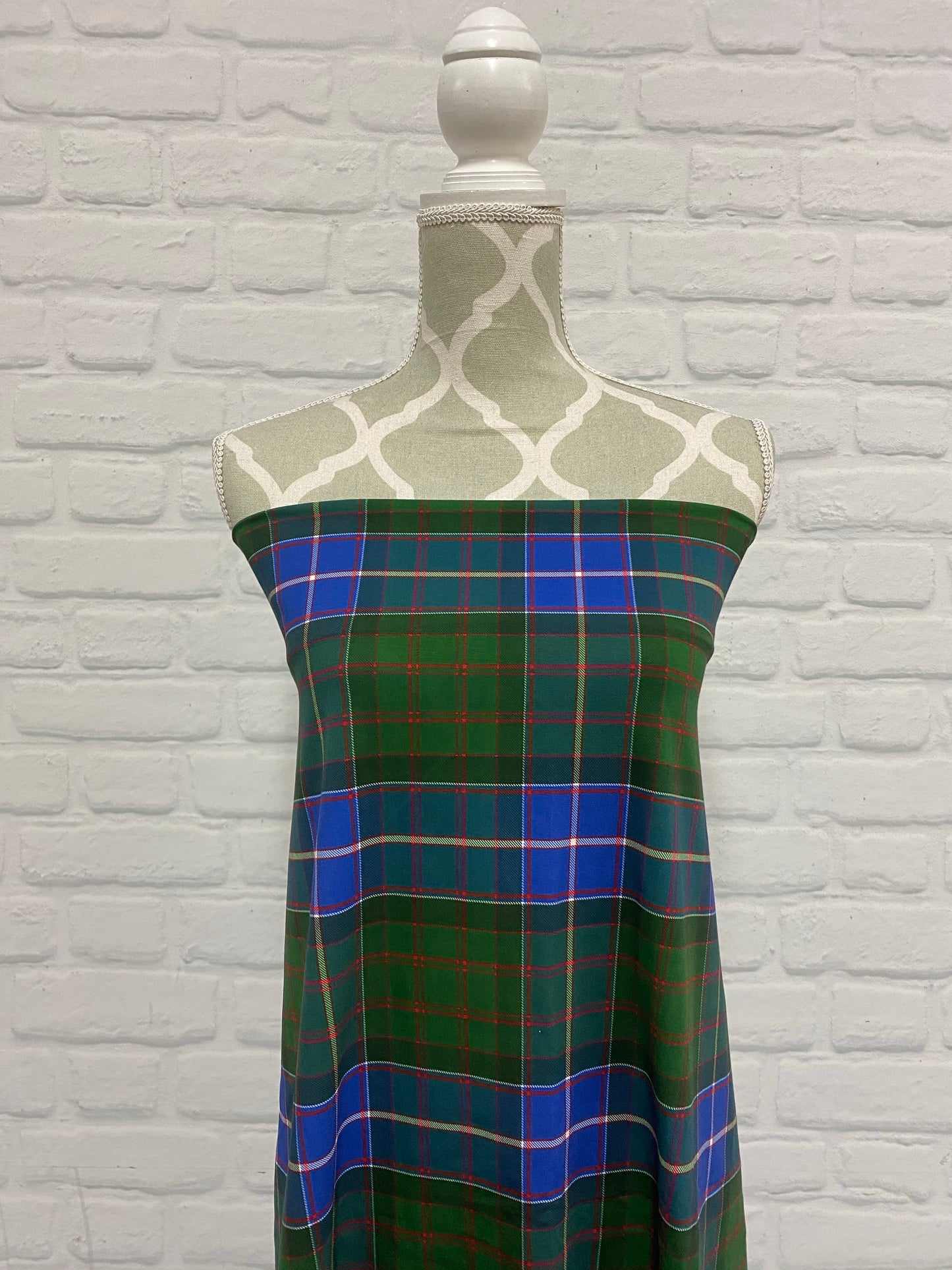 Ontario Tartan Cotton French Terry