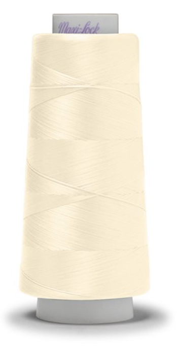 Maxi-Lock Stretch Woolly Nylon Thread, 2000 Yards - Natural