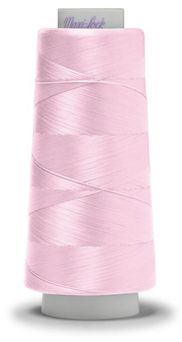 Maxi-Lock Stretch Woolly Nylon Thread, 2000 Yards - Pink