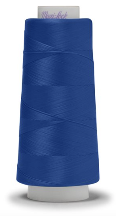 Maxi-Lock Stretch Woolly Nylon Thread, 2000 Yards - Blue