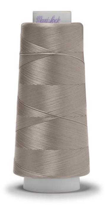 Maxi-Lock Stretch Woolly Nylon Thread, 2000 Yards - Beige Taupe