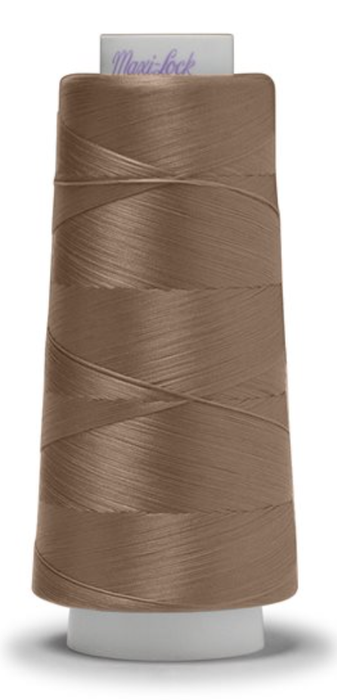Maxi-Lock Stretch Woolly Nylon Thread, 2000 Yards - Soapstone