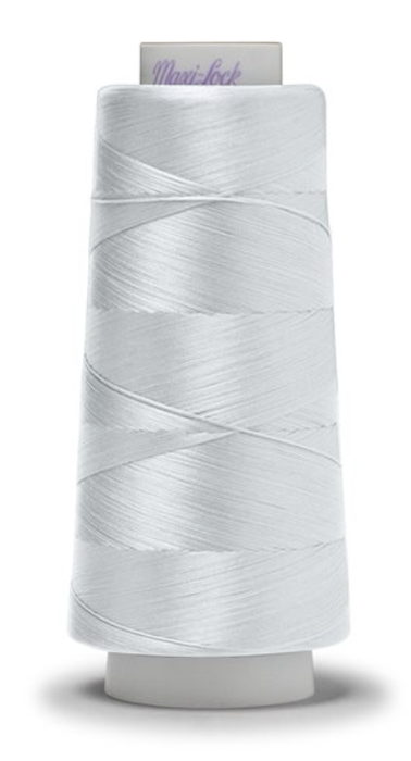 Maxi-Lock Stretch Woolly Nylon Thread, 2000 Yards - Light Grey
