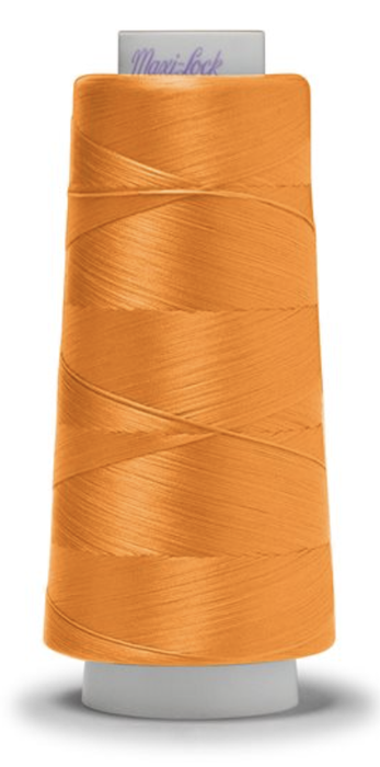Maxi-Lock Stretch Woolly Nylon Thread, 2000 Yards - Papaya