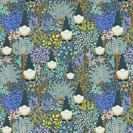 Cotton+Steel - Enchanted Forest - Blue Grass Fabric
