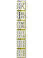 Omnigrid 1" x 6" Ruler