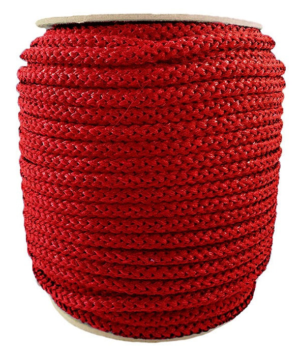 Cord Polypropylene, 6mm - Red - Full Roll