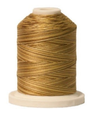 Signature Variegated Thread - 700 Yards - Cotton - 40 Weight - 091 Antique Gold