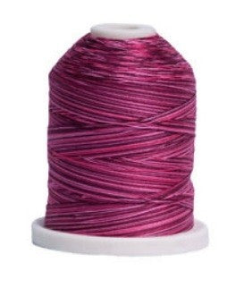 Signature Variegated Thread - 700 Yards - Cotton - 40 Weight - 079 Raspberries