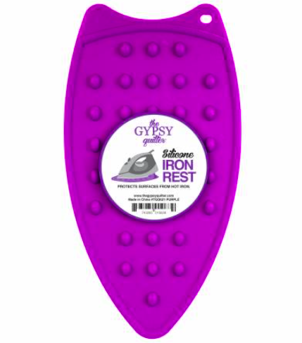 Silicone Iron Rest in Purple