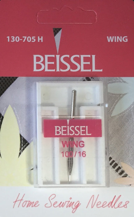 Beissel Sz 100 Wing Needle, 1 Count - Black Rabbit Fabric